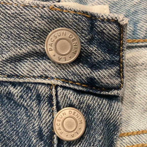 Pacsun Two Tone High-rise Jeans Size 24 - Picture 10 of 12